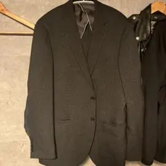 メンズ ビジネススーツ ダークグレー（SUIT SELECT）