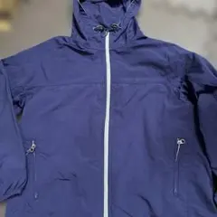 モンベル　ナイロンパーカー140 パープル