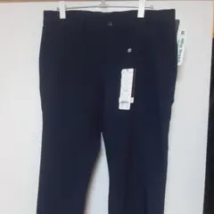 FJ ストレッチ ゴルフパンツ XL ネイビー