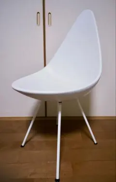 【新品未使用】ドロップチェア　リプロダクト　アルネ・ヤコブセン　ホワイト