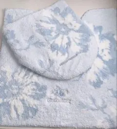 セット売りのみ　ローラアシュレイ　トイレマット　フタカバー ピオニーガーデン