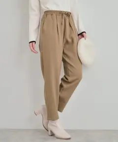 SHOO・LA・RUE イージーテーパードパンツ モカブラウン Sのサムネイル