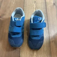 adidas　アディダス　キッズスニーカー　青　15cm