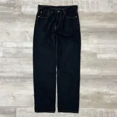 Levi's 550 リラックスフィット ブラックデニムパンツ W34 L34のサムネイル