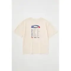 Moussy バックプリント Tシャツ