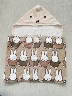 Miffy フード バスタオル プール 水遊び お風呂 タオル 子供 キッズのサムネイル
