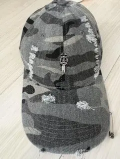 クロムハーツロゴ刺繍バケハ - メルカリ