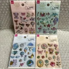 ダイソー ぷっくりシール カプセルシール ぷくっとシール ボンボンドロップ ①