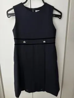 【新品未使用】七里 ジャンパースカート ネイビー お受験 荻窪