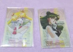 美少女戦士セーラームーン 明治コラボ カード セーラームーン セーラープルート