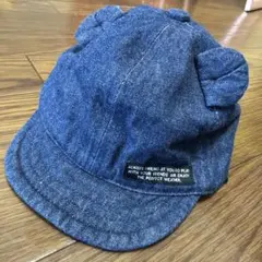 BREEZE デニムクマ耳ベビー帽子 46