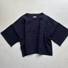 トラディショナルウェザーウェア Tシャツ ネイビー S（H895）