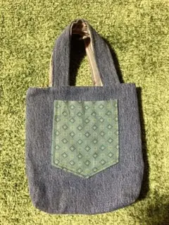 ハンドメイド リメイク トートバッグ