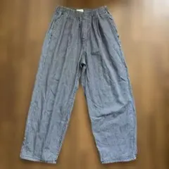 ZARA ザラ　 ストライプ ワイドパンツ ゴムウエスト　13y-14y