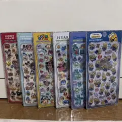 ⭕️値下げ ディズニー プチドロップステッカー 6枚セット まとめ売り