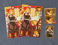 鬼滅の刃　銀だこコラボ　第二弾　 スリーブ　カード　煉獄杏寿郎