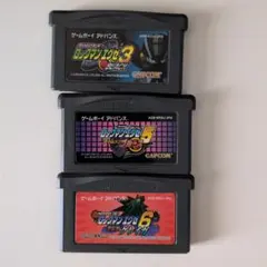 ロックマンエグゼ 3,5,6 GBA ソフト 3本セット