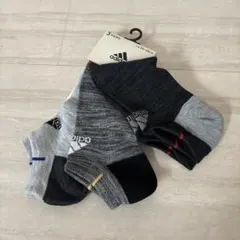 adidas ソックス 3足セット 24-26cm