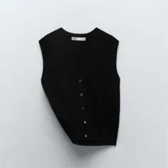 ニットベストトップス