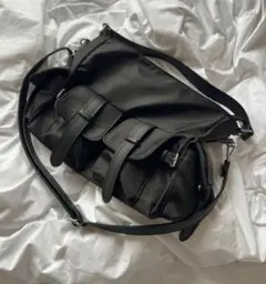 AMERI VINTAGE アメリMILITARY SHOULDER BAG 黒 - メルカリ