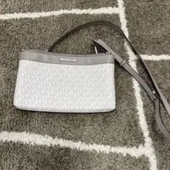 MICHAEL KORS ショルダーバッグ ホワイト/グレー