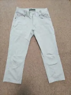 MEN'S MELROSE クロップドパンツ ライトグレーのサムネイル