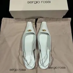 Sergio Rossi セルジオロッシ　スリングバック フラットシューズのサムネイル