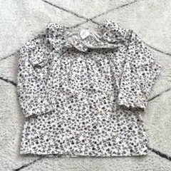 【futafuta】花柄フリル長袖カットソー 90cm バースデイ
