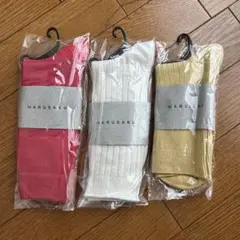 HARUSAKU ソックス 3色セット Sサイズ
