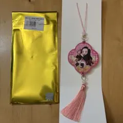 鬼滅の刃 中国限定 非遺 木製チャーム キーホルダー 竈門禰豆子