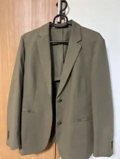 UNIQLO ユニクロ テーラードジャケット カーキ ビジネス 通勤オフィス秋冬