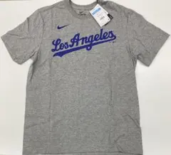 NIKE ドジャース大谷翔平ネーム&ナンバー 半袖Tシャツ サイズM グレー