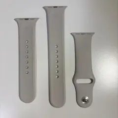 純正 アップルウォッチ 41mm スポーツバンド S/M M/Lスターライト