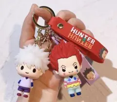HUNTER × HUNTER キルア ヒソカ マスコットキーホルダーストラップ