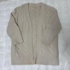 GU ニットカーディガン アイボリー