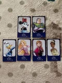 新品　非売品　ディズニー100  ステッカー 6枚セット
