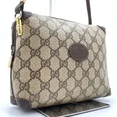 美品✨GUCCI　ショルダーバッグ　GGスプリーム　インターロッキング