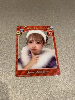 FRUITS ZIPPER 仲川瑠夏 ランダムトレカ 2025 クリスマス