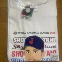 値下げ　未開封大谷翔平WBC侍ジャパンイラストTシャツ