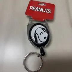 [新品タグ付き] PEANUTS スヌーピー ウッドストックリール付キーホルダーのサムネイル