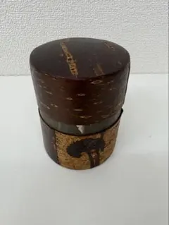 沼田こけし工芸 木製茶筒 二重構造 桑製品 - メルカリ