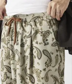 【美品JOURNAL STANDARD relume ペイズリー柄イージーパンツ