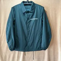 【ユニクロ】　ナイロンジャケット　グリーン　Mサイズ　キャンプ　野外活動