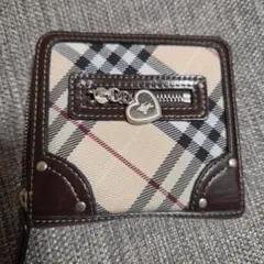 バーバリー ブルーレーベル 二つ折り財布 チェック BURBERRY 財布のサムネイル