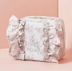 スナイデルホーム　大容量フリルポーチ