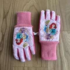 ディズニープリンセス 手袋 キッズサイズ ピンク
