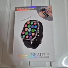 Smart Watch BEAUTE 2.0インチ　ブラック