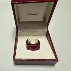 バカラ Baccarat クリスタルリング指輪15号 銀製 925 スターリング バカラ アクセサリー ○ リング 指輪 クリア 透明 クリスタル