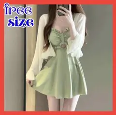 水着 レディース 韓国 ワンピース 体型カバー ワンピース水着 夏 スイムウェア