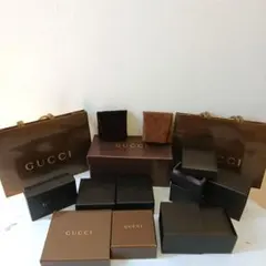 GUCCI ショップ袋・ギフトボックスセットまとめ売り